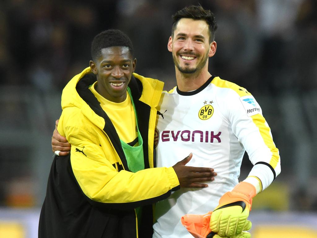 BVB-Keeper Roman Bürki hat nur lobende Worte für Ousmane Dembélé übrig BVB-Keeper Roman Bürki hat nur lobende Worte für Ousmane Dembélé übrig