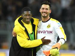 BVB-Keeper Roman Bürki hat nur lobende Worte für Ousmane Dembélé übrig