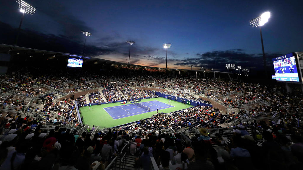 Die US Open finden in Flushing Meadows statt Die US Open finden in Flushing Meadows statt