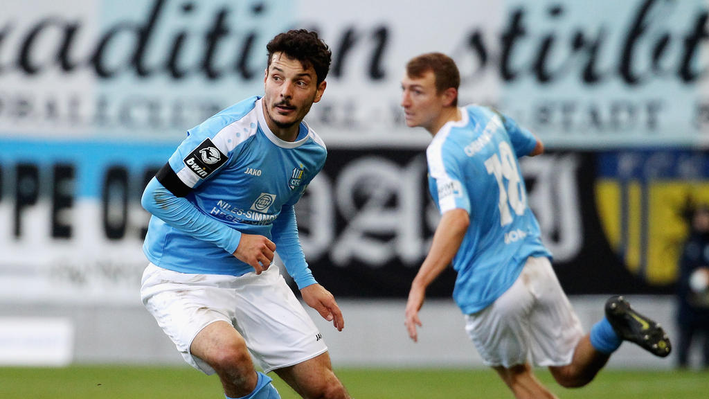 Philip Hosiner traf für den Chemnitzer FC Philip Hosiner traf für den Chemnitzer FC