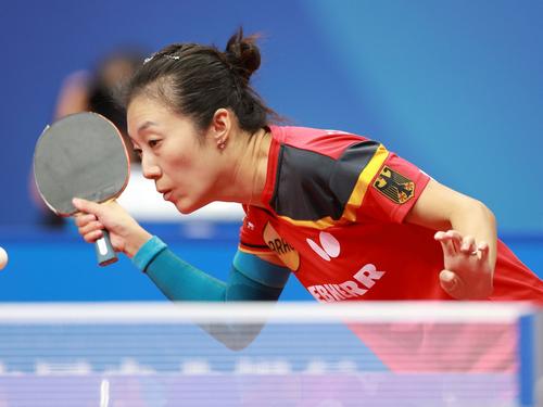 Han Ying konnte ihr Einzel gegen Japan nicht gewinnen