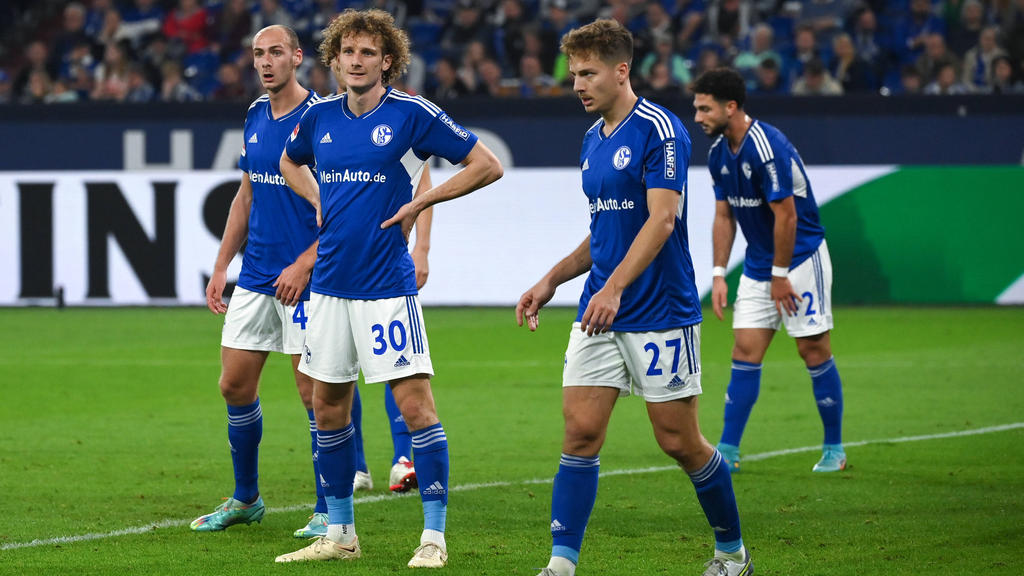 Der FC Schalke 04 steht in der Bundesliga am Tabellenende Der FC Schalke 04 steht in der Bundesliga am Tabellenende