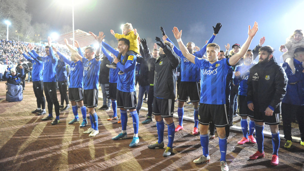 Der 1. FC Saarbrücken steht im Viertelfinale Der 1. FC Saarbrücken steht im Viertelfinale