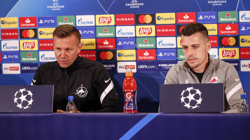 Jesse Marsch (l.) und Zlatko Junuzovic (r.) wollen den FC Bayern ärgern