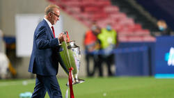 Gewann mit dem FC Bayern 2020 alle Titel: Karl-Heinz Rummenigge