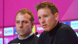 Julian Nagelsmann (r.) könnte Hansi Flick beerben