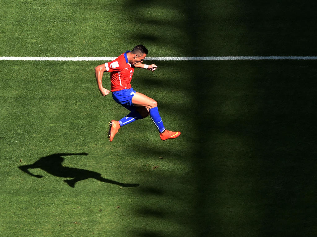 Heuerte nach der WM bei Arsenal an: der Chilene Alexis Sánchez