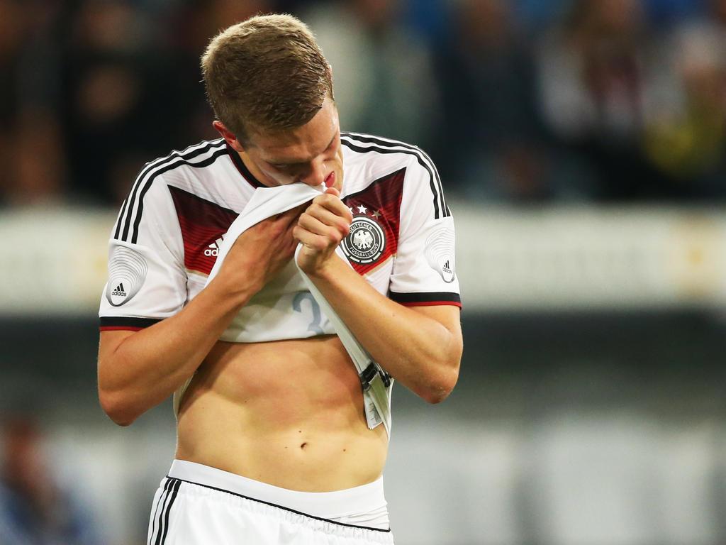 Matthias Ginter war beim Spiel gegen Argentinien überfordert Matthias Ginter war beim Spiel gegen Argentinien überfordert