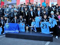 La Sub-20 de Uruguay, finalista del Mundial en el 2013