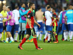 Eden Hazard verpatzte den EM-Auftakt mit seinen Belgiern