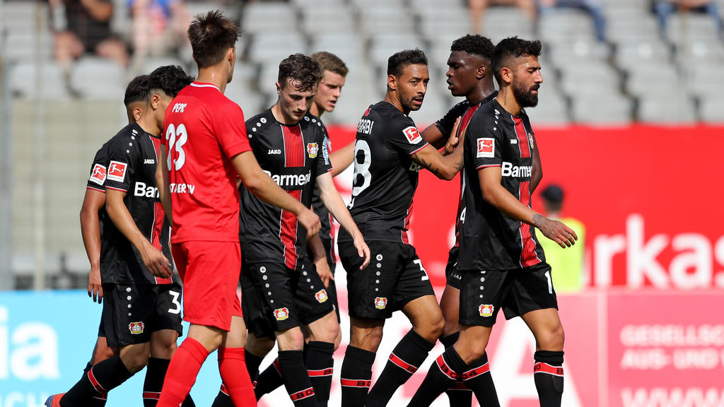 Bayer Leverkusen gab sich beim ersten Test in der Saisonvorbereitung keine Blöße