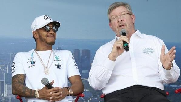 Ross Brawn (r.) hatte vor einigen Jahren Zweifel an Lewis Hamilton Ross Brawn (r.) hatte vor einigen Jahren Zweifel an Lewis Hamilton