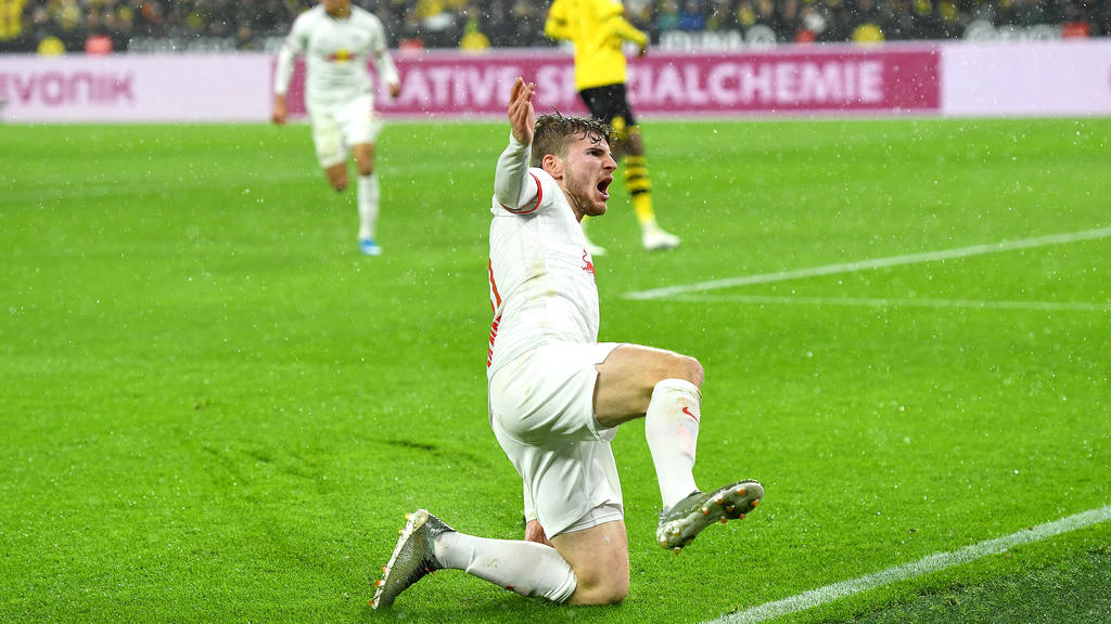 Timo Werner erzielte gegen den BVB zwei Tore