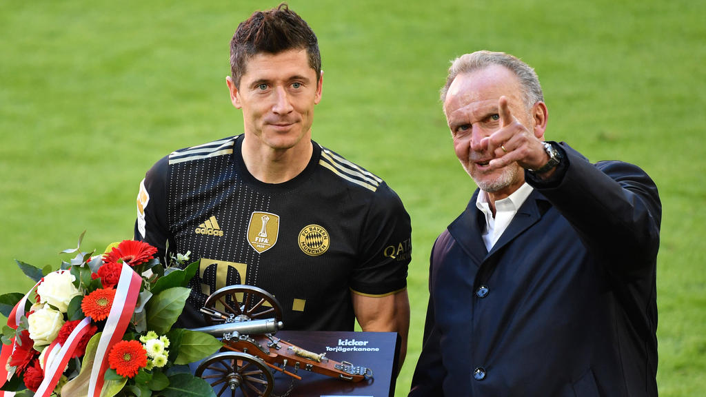 Besondere Ehre für Robert Lewandowski vom FC Bayern