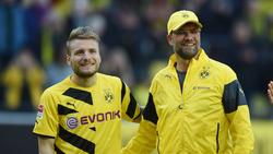 BVB-Flop Ciro Immobile (l.) hätte die Zeit unter Jürgen Klopp gerne positiver gestaltet