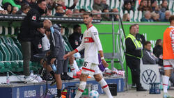 Atakan Karazor sah in Wolfsburg die Gelb-Rote Karte