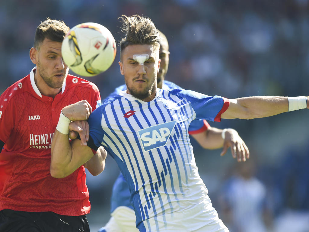 Spielte gegen Ingolstadt trotz Platzwunde weiter: Ermin Bičakčić