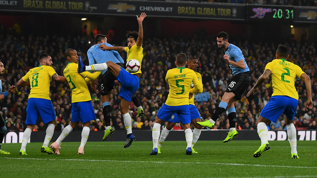 Brasil se llevó el duelo disputado en Londres. (Foto: Getty) Brasil se llevó el duelo disputado en Londres. (Foto: Getty)