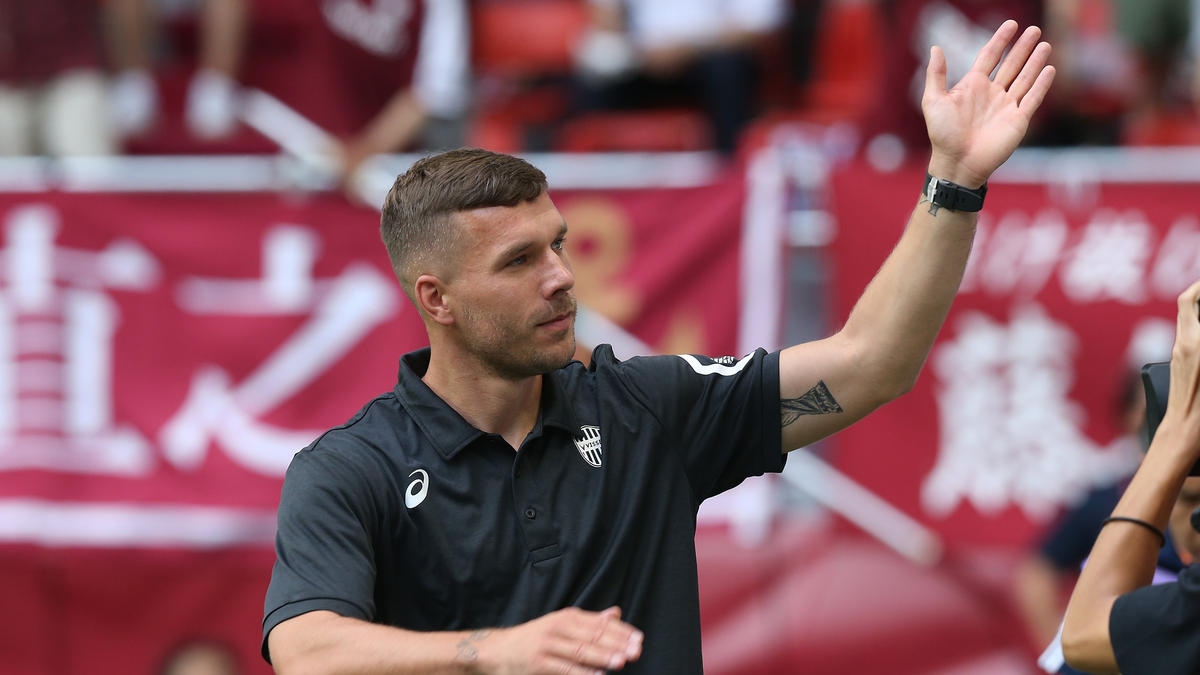 Lukas Podolski könnte bald in Mexiko kicken Lukas Podolski könnte bald in Mexiko kicken