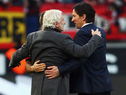 Rudi Völler stärkt Bayer-Coach Roger Schmidt