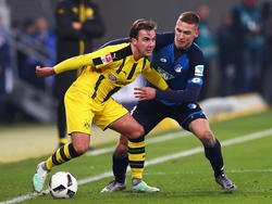 Götze (l.) erzielte sein Premieren-Tor für den BVB nach seinem Comeback