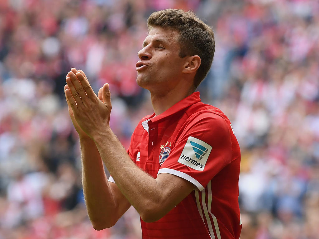 Thomas Müller ist zum Trainingsauftakt der Bayern rechtzeitig fit