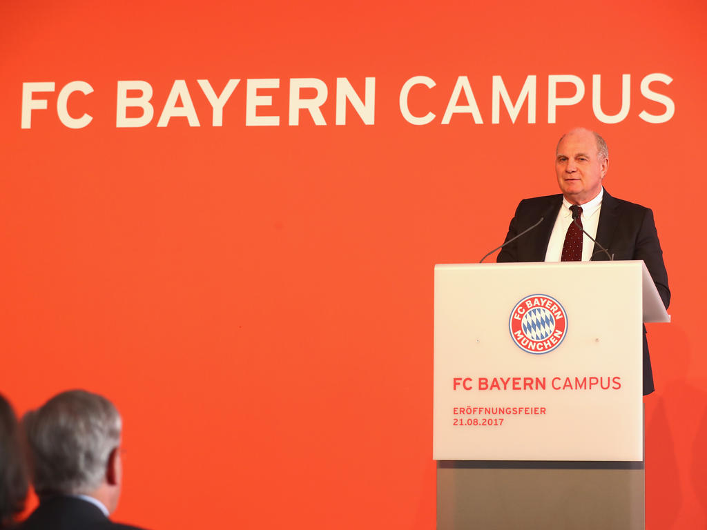 Uli Hoeneß eröffnete den neuen FC Bayern Campus