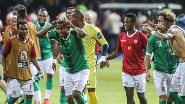 Die Spieler aus Madagaskar verblüffen bisher beim Afrika-Cup