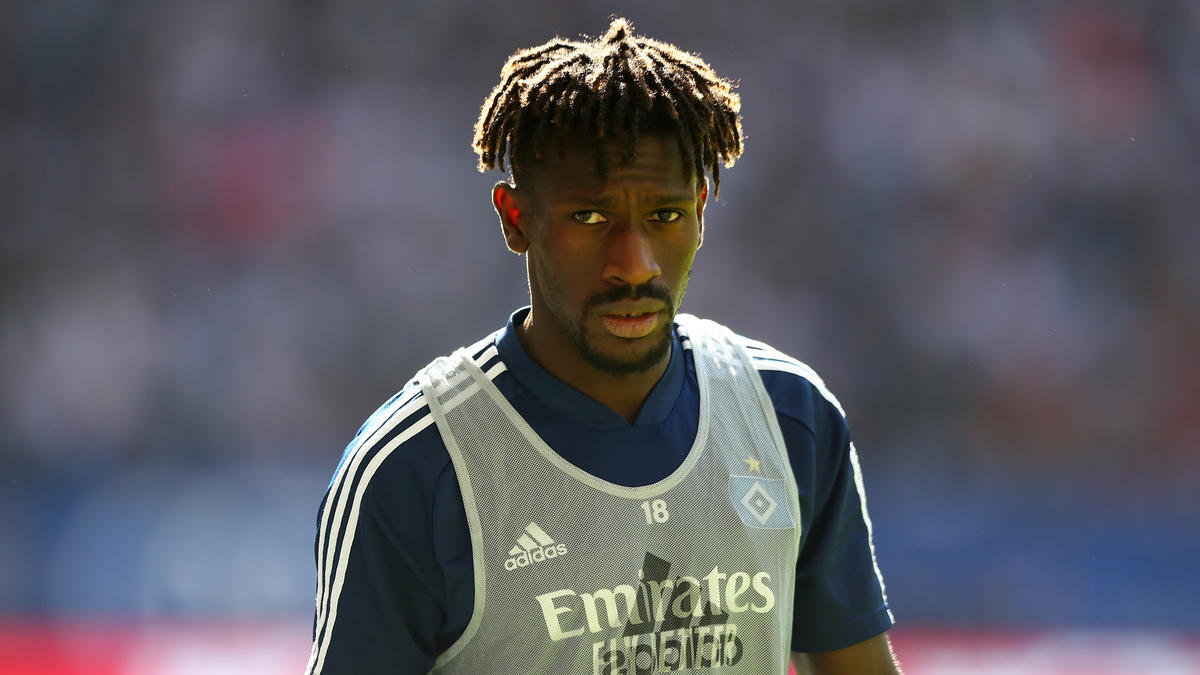 Zieht sich vorerst nicht das Nationaltrikots Gambias an: HSV-Profi Bakery Jatta