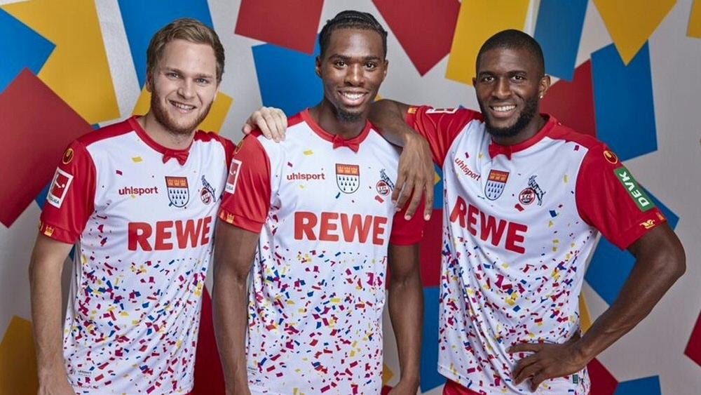 Der 1. FC Köln hat sein neues Karnevalstrikot präsentiert