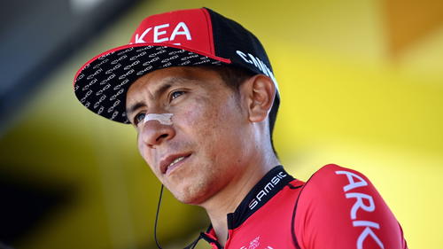 Nairo Quintana belegte bei der Tour de France den sechsten Platz