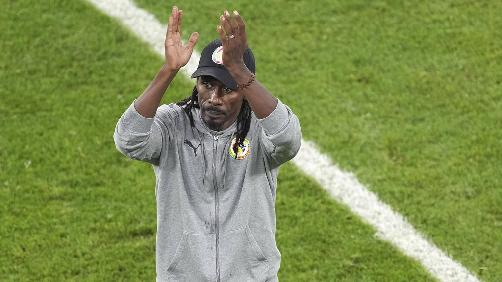 Aliou Cissé trainiert Senegal bei der Fußball-WM 2022