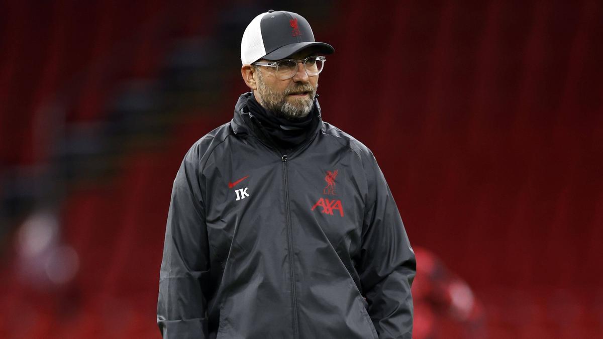 Jürgen Klopp spielt mit seinen Reds gegen Midtylland Jürgen Klopp spielt mit seinen Reds gegen Midtylland