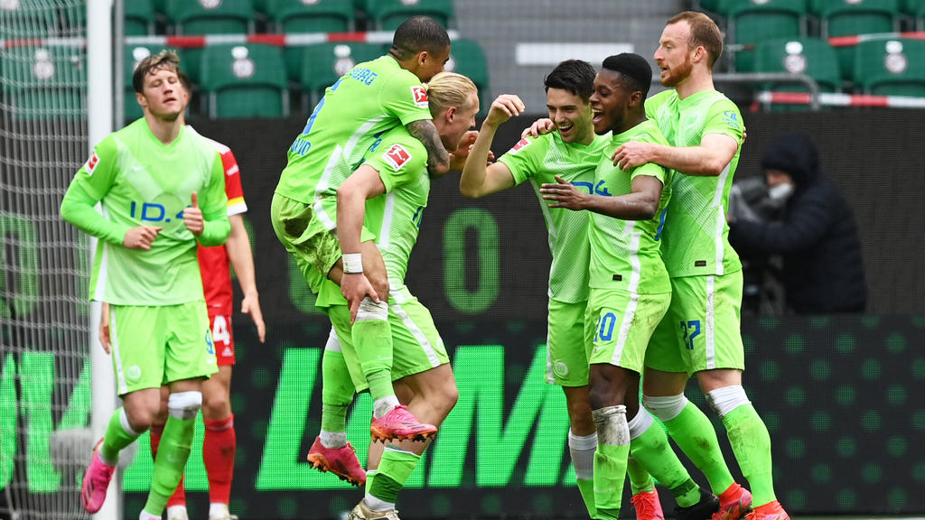 Der VfL Wolfsburg steht vor dem Einzug in die Champions League