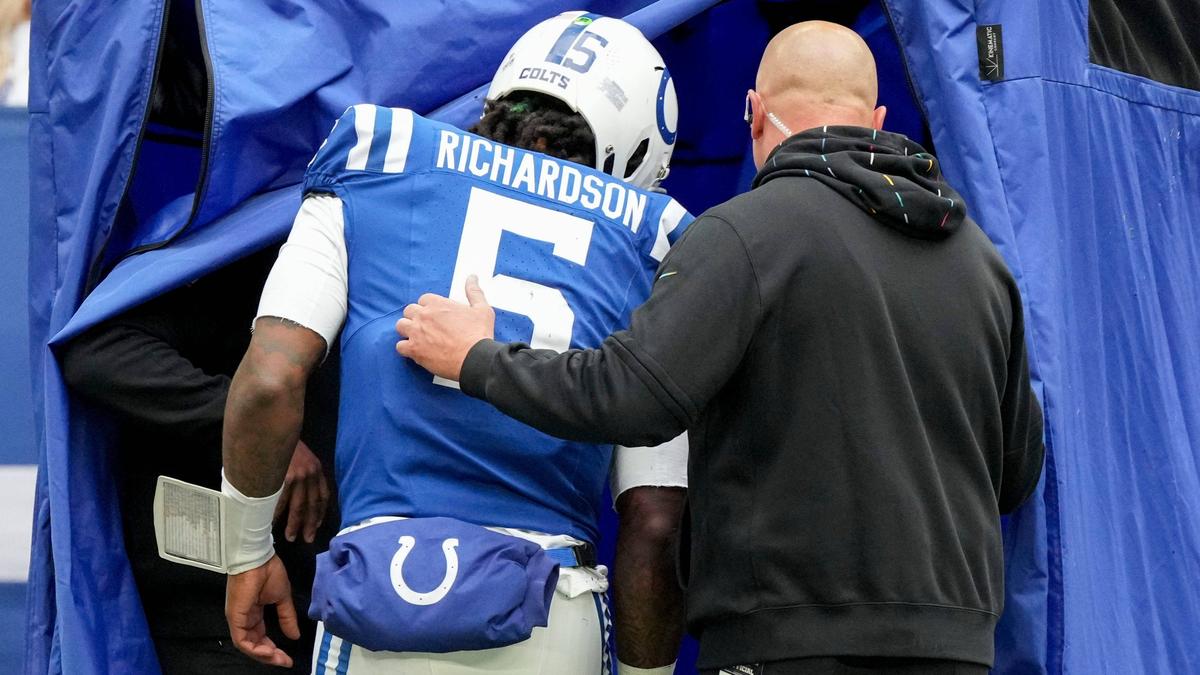 Anthony Richardson ist an der Schulter verletzt