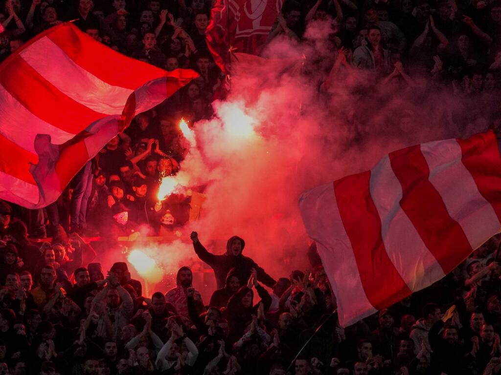 Die Fans von Roter Stern Belgrad gelten als gewaltbereit Die Fans von Roter Stern Belgrad gelten als gewaltbereit
