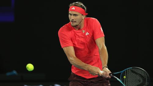 Gab bei den Australian Open bislang noch keinen Satz ab: Alexander Zverev