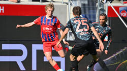 Frans Krätzig ist vom FC Bayern derzeit nach Heidenheim verliehen