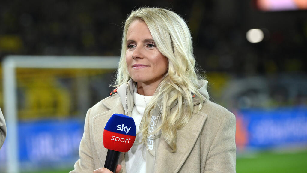 Julia Simic als Sky-Expertin Julia Simic als Sky-Expertin