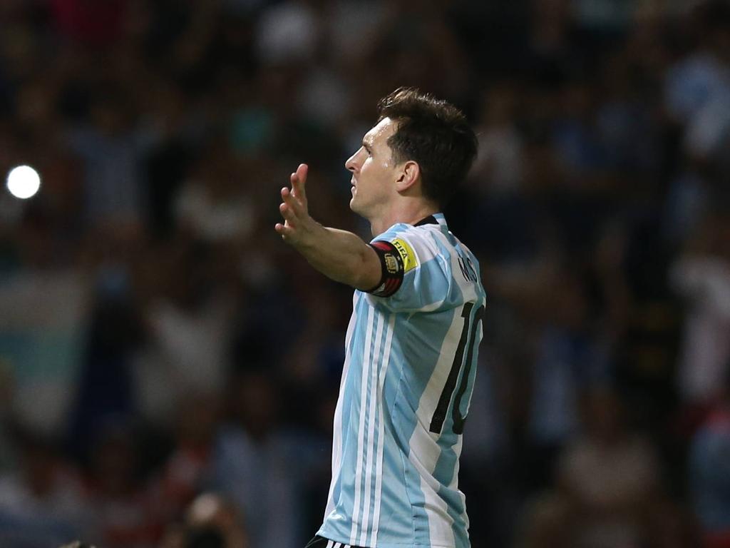 Lionel Messi sicherte Argentinien den Sieg