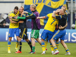 Schweden feiert einen Überraschungs-Sieg gegen Italien