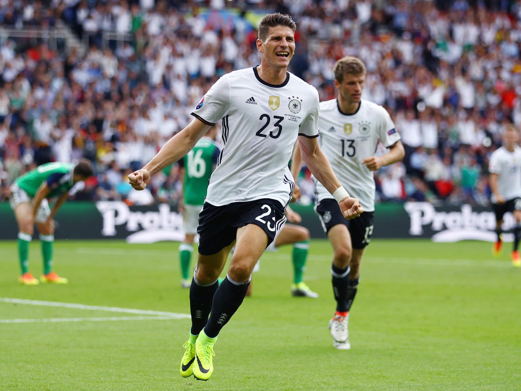 Mario Gomez erzielte den einzigen Treffer für die DFB-Elf
