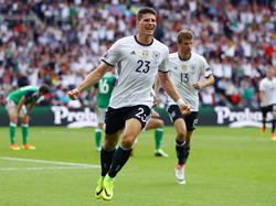 Mario Gómez en la Eurocopa con Alemania. (Foto: Getty)