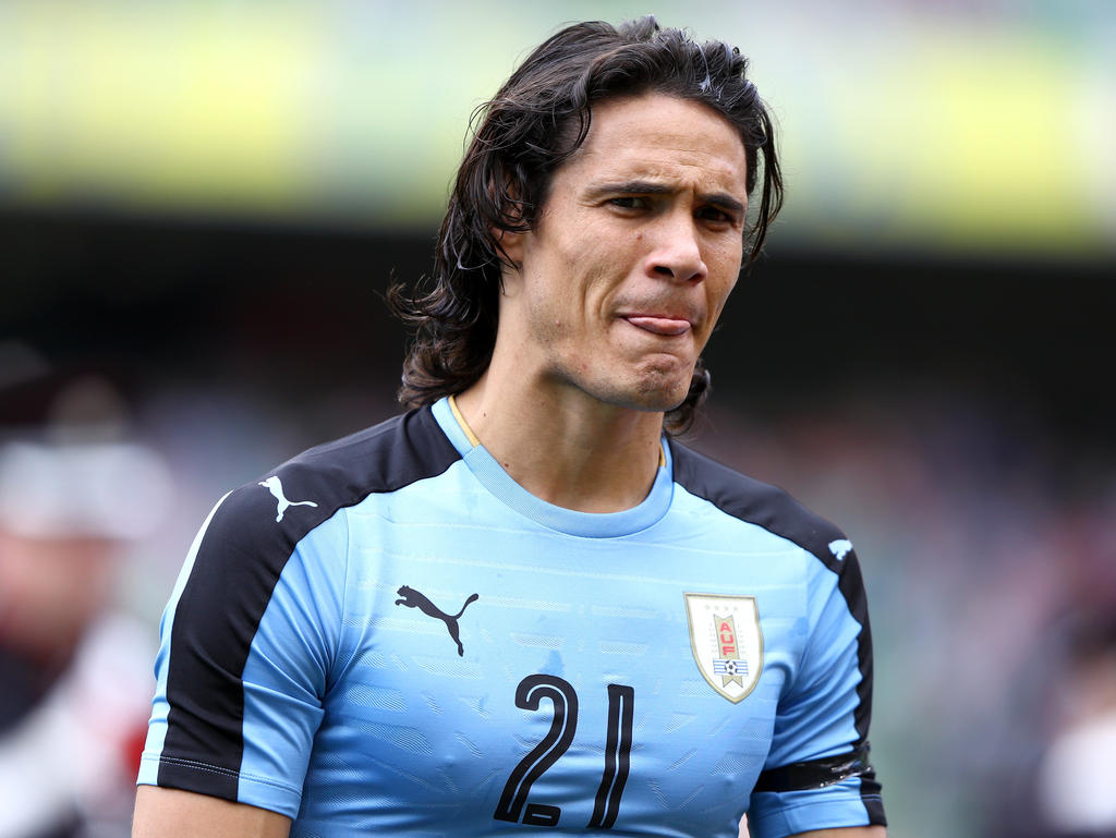 Cavani es la gran duda de los celestes para enfrentar a Francia. (Foto: Getty)