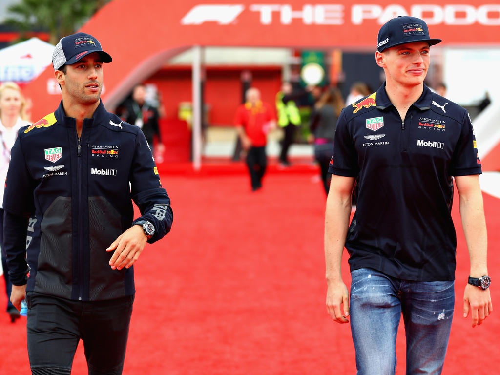 Max Verstappen und Daniel Ricciardo freuen sich aufs Österreich-Heimspiel Max Verstappen und Daniel Ricciardo freuen sich aufs Österreich-Heimspiel