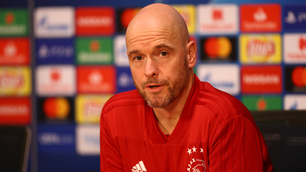 Erik ten Hag coacht den niederländischen Rekordmeister Ajax Amsterdam