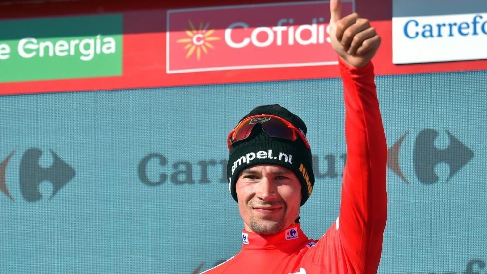 Primoz Roglic bleibt Gesamtführender der Vuelta Primoz Roglic bleibt Gesamtführender der Vuelta