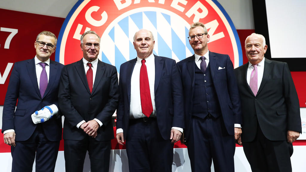 Die Bosse des FC Bayern können auf ein gutes Finanzjahr zurückblicken