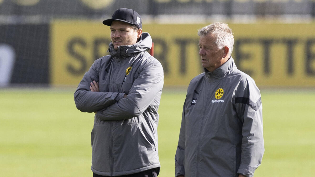 Edin Terzic và Peter Hermann không còn làm việc tại BVB