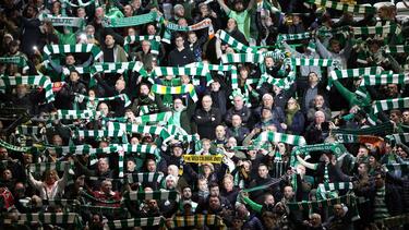 Die Fans von Celtic Glasgow können in Folge der Sturmschäden nicht ins Stadion